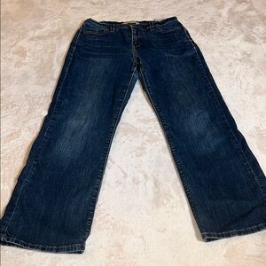 Levi's Women's Boot Cut Jeans - Dark Blue SZ 8